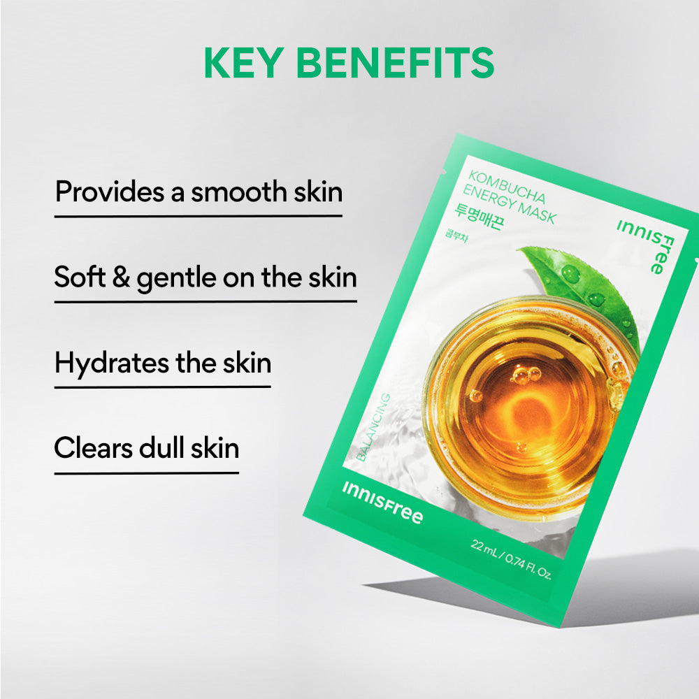 Innisfree Kombucha Energy Mask 22ML